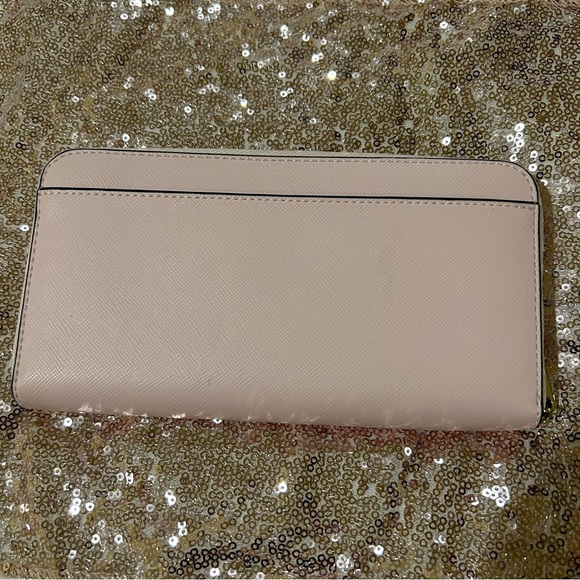 Kate Spade Schuyler Large Continental Wallet in Conch Pink - Picture 5 of 7